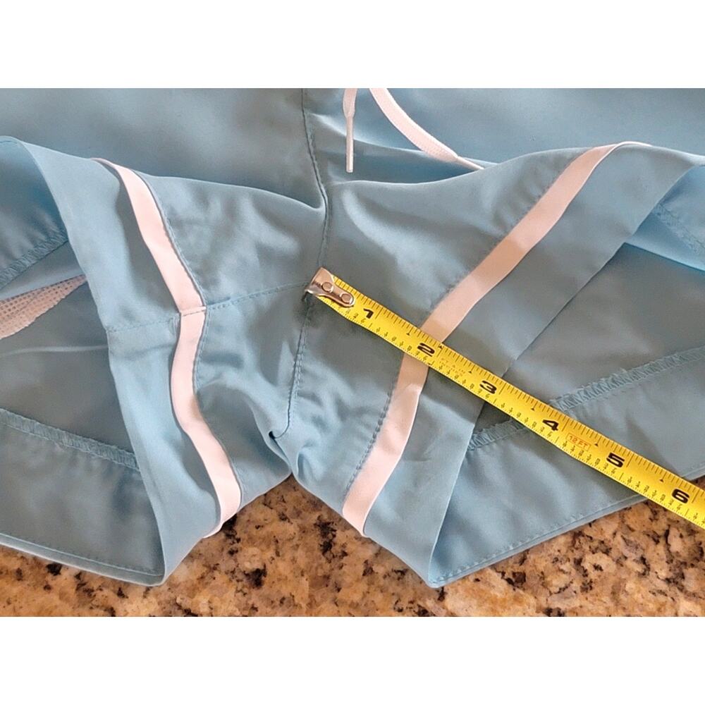 Athleta Tiff Blue Board Swim Shorts Women's Size: 10 Lightweight Summer Surf - Picture 10 of 13